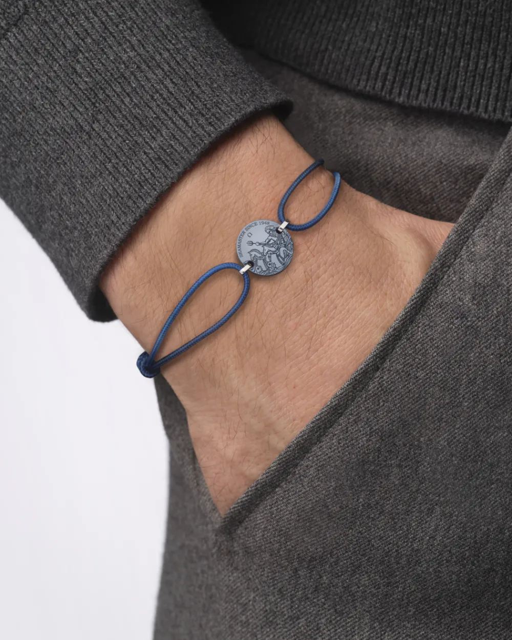 Bracelet, cord, stainless steel^OMEGA Sale