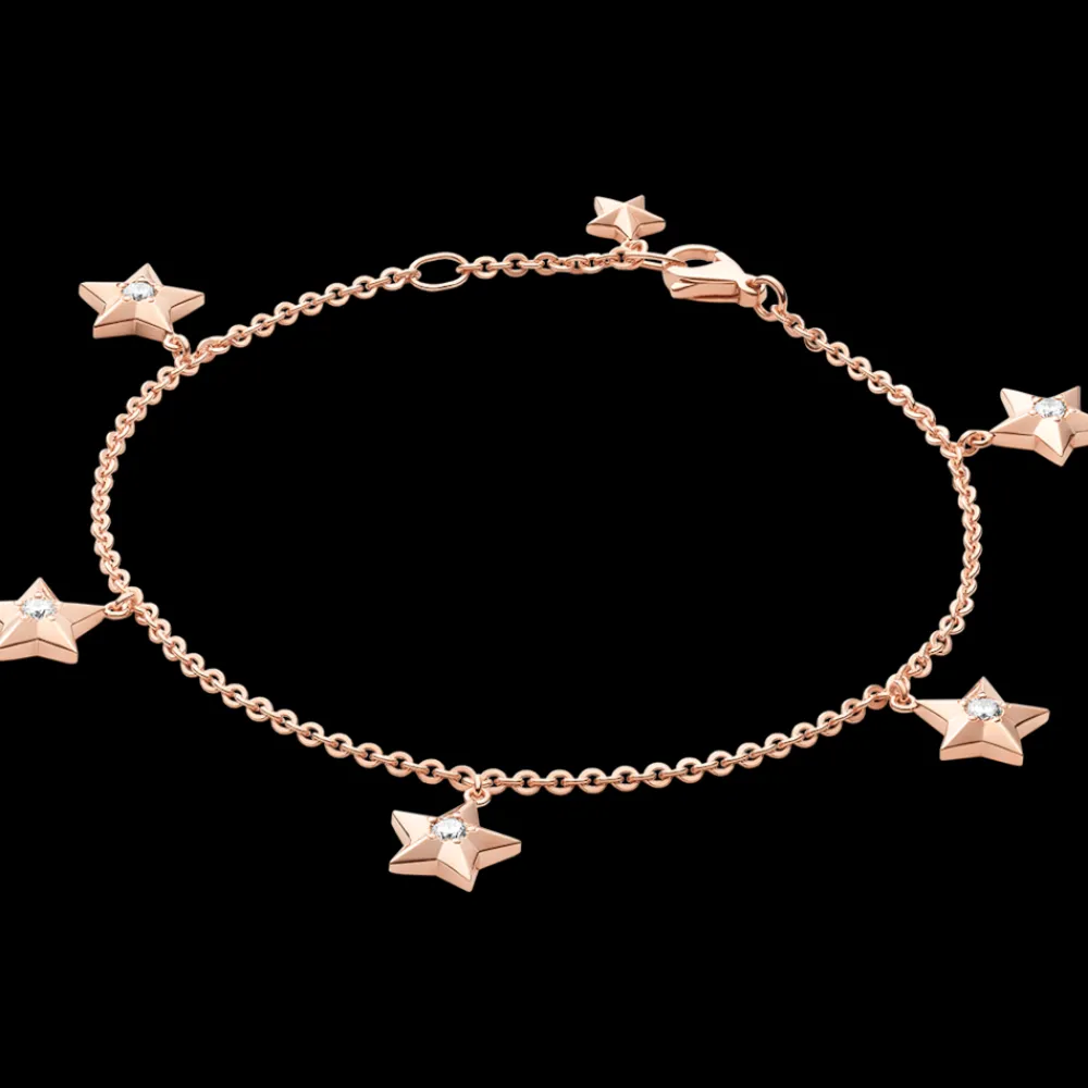 Bracelet, 18k red gold, diamonds^OMEGA Hot