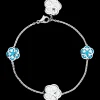 Bracelet, 18k white gold, mother‑of‑pearl, turquoise^OMEGA Discount