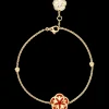 Bracelet, 18k yellow gold, carnelian, mother‑of‑pearl^OMEGA Fashion