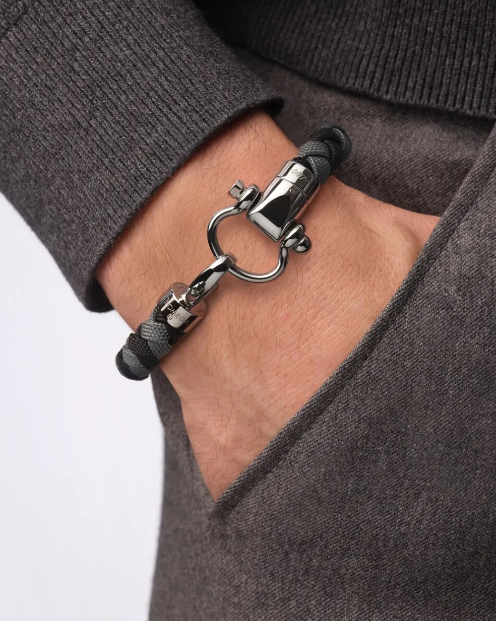 Bracelet, nylon, stainless steel^OMEGA Fashion