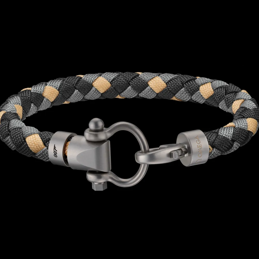 Bracelet, nylon, titanium^OMEGA Hot