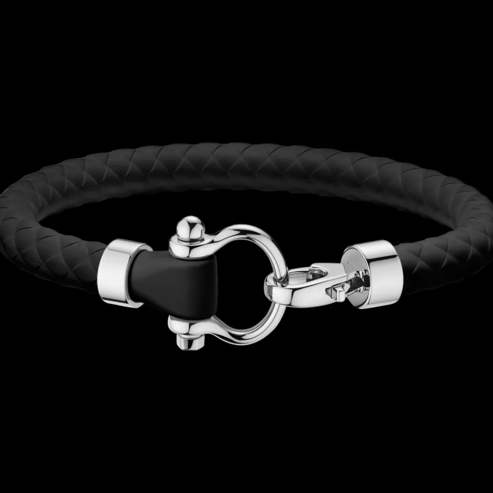 Bracelet, rubber, stainless steel^OMEGA Sale