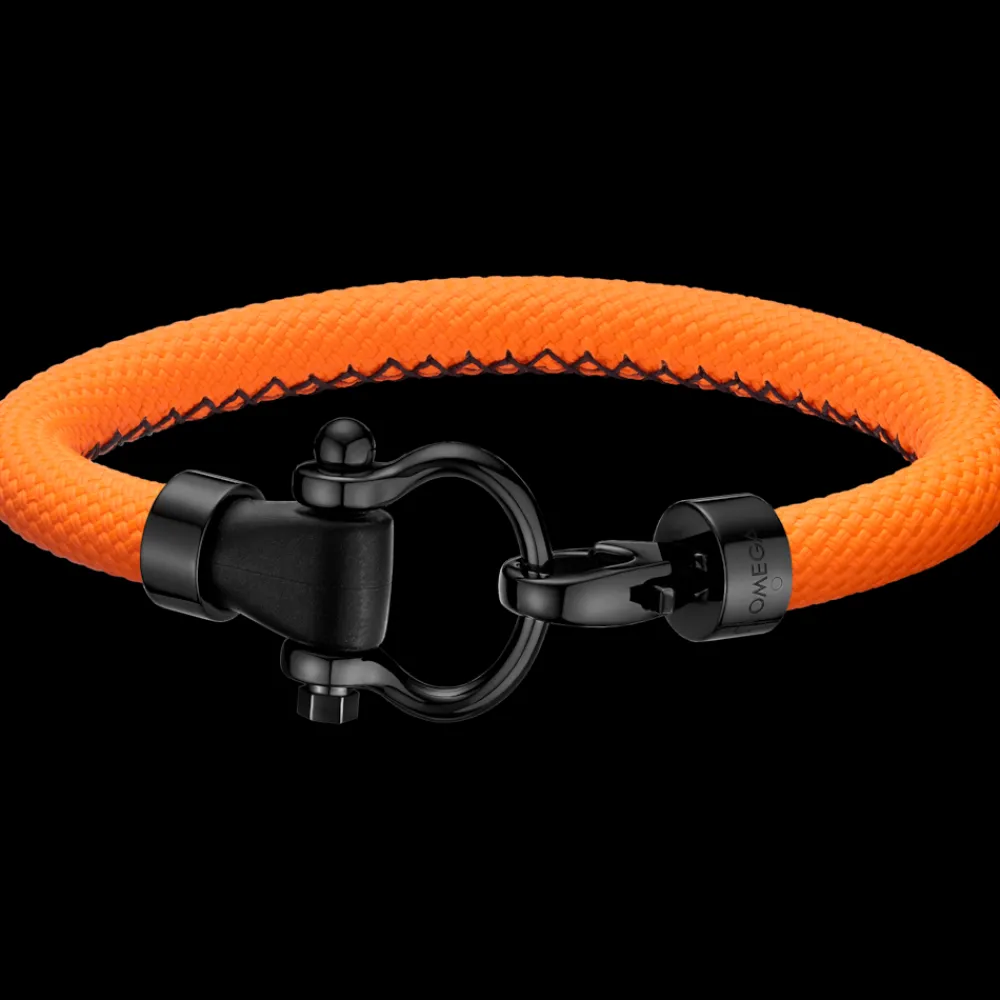 Bracelet, rubber, stainless steel^OMEGA Clearance