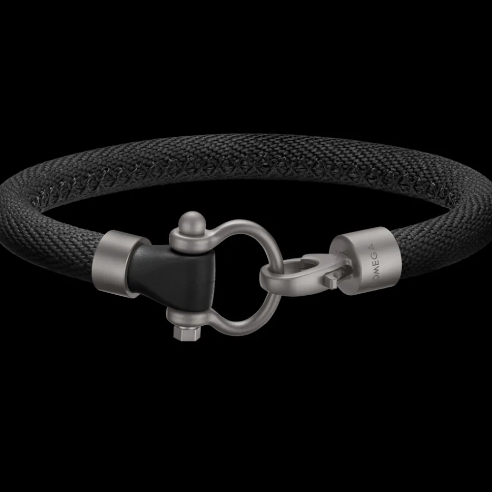 Bracelet, rubber, titanium^OMEGA Hot