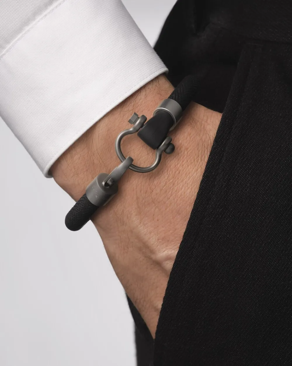 Bracelet, rubber, titanium^OMEGA Hot