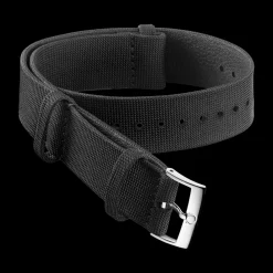 Coated nylon fabric, black^OMEGA Fashion