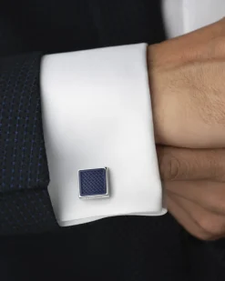 Cufflinks, rubber, stainless steel^OMEGA Best
