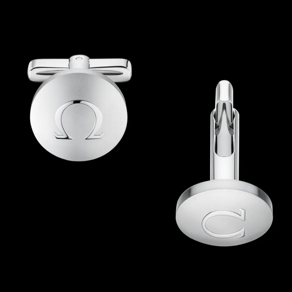 Cufflinks, stainless steel^OMEGA Online