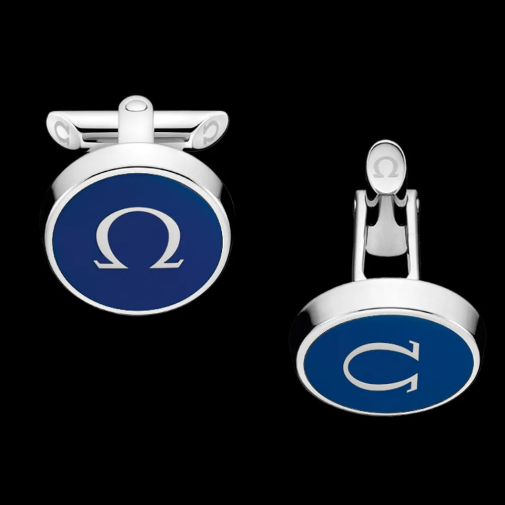 Cufflinks, stainless steel^OMEGA Best