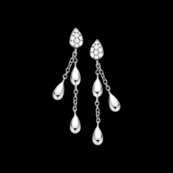 Earring, 18k white gold, diamonds^OMEGA Outlet