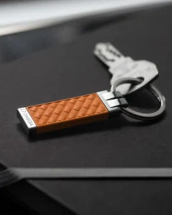 Key holder, rubber, stainless steel^OMEGA Outlet
