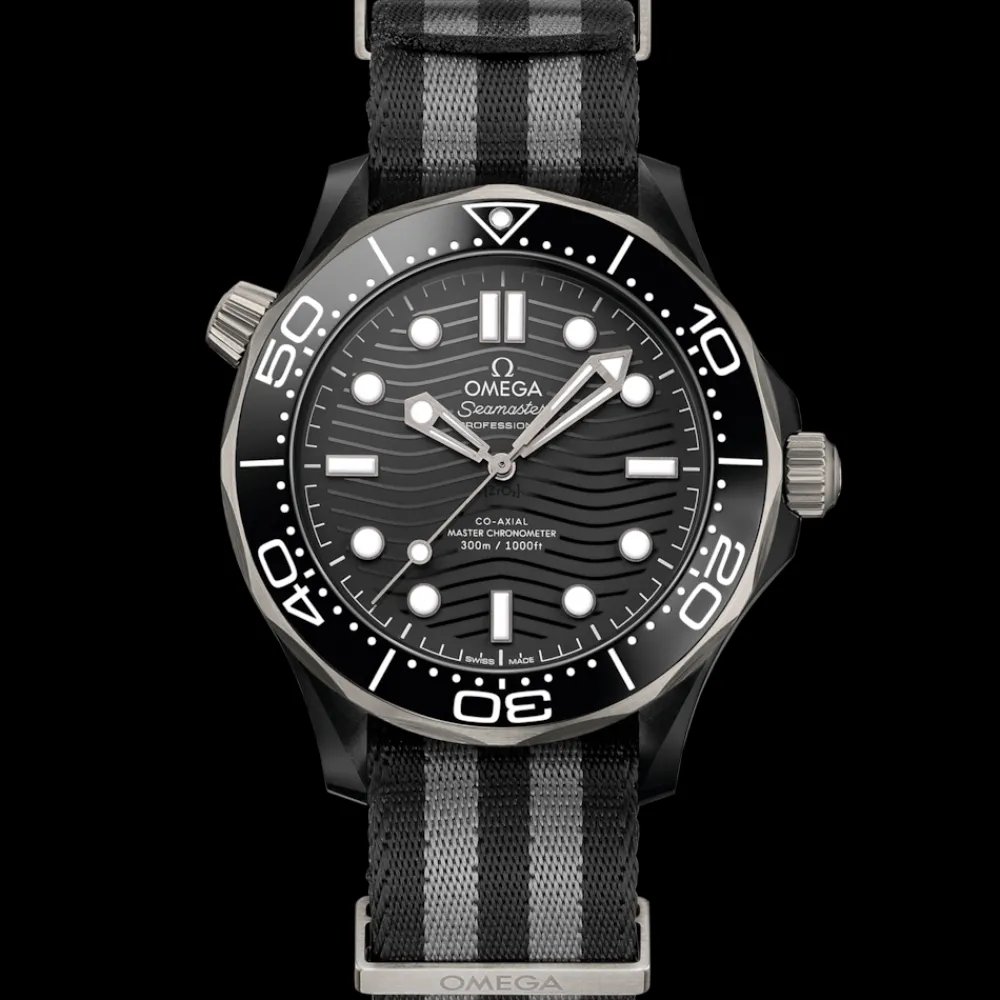 43.5 mm, black ceramic on NATO strap^OMEGA Sale