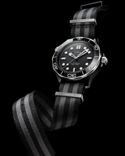 43.5 mm, black ceramic on NATO strap^OMEGA Sale