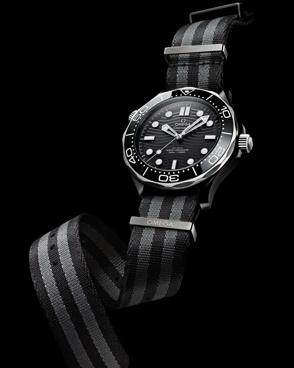 43.5 mm, black ceramic on NATO strap^OMEGA Sale
