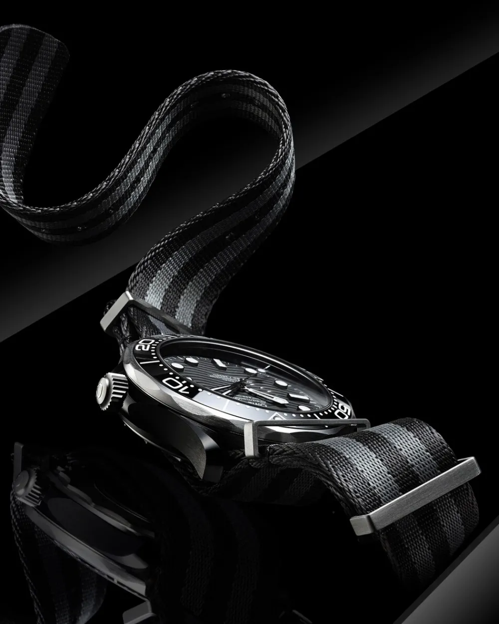 43.5 mm, black ceramic on NATO strap^OMEGA Sale