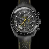 44.25 mm, black ceramic on rubber strap^OMEGA Online