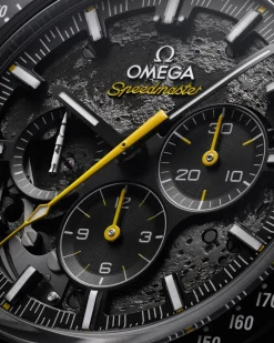 44.25 mm, black ceramic on rubber strap^OMEGA Online