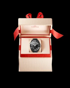 39.5 mm, black ceramic on rubber strap^OMEGA Best