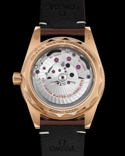 41 mm, Bronze gold on leather strap^OMEGA Sale