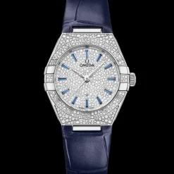 29 mm, Canopus Gold™ on leather strap^OMEGA New