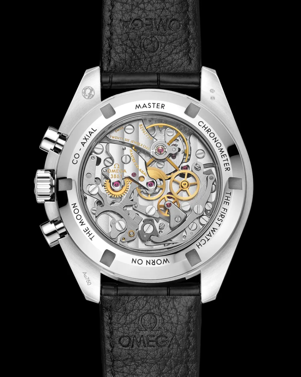 42 mm, Canopus Gold™ on leather strap^OMEGA Best