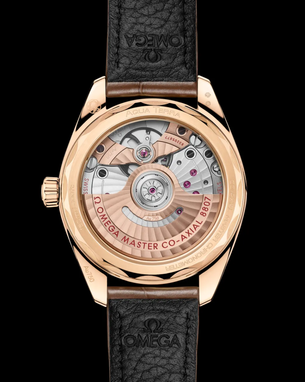 34 mm, Moonshine™ gold on alligator^OMEGA Outlet