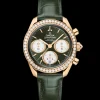38 mm, Moonshine™ gold on alligator^OMEGA Hot