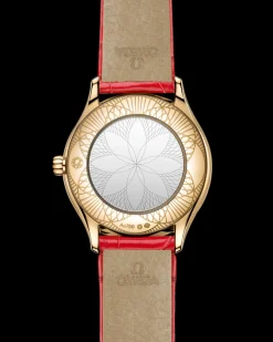 26 mm, Moonshine™ gold on alligator^OMEGA Hot
