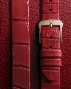 26 mm, Moonshine™ gold on alligator^OMEGA Hot