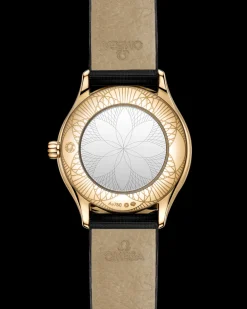 26 mm, Moonshine™ gold on fabric strap^OMEGA Fashion