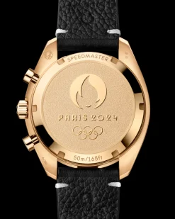 43 mm, Moonshine™ gold on leather strap^OMEGA Fashion