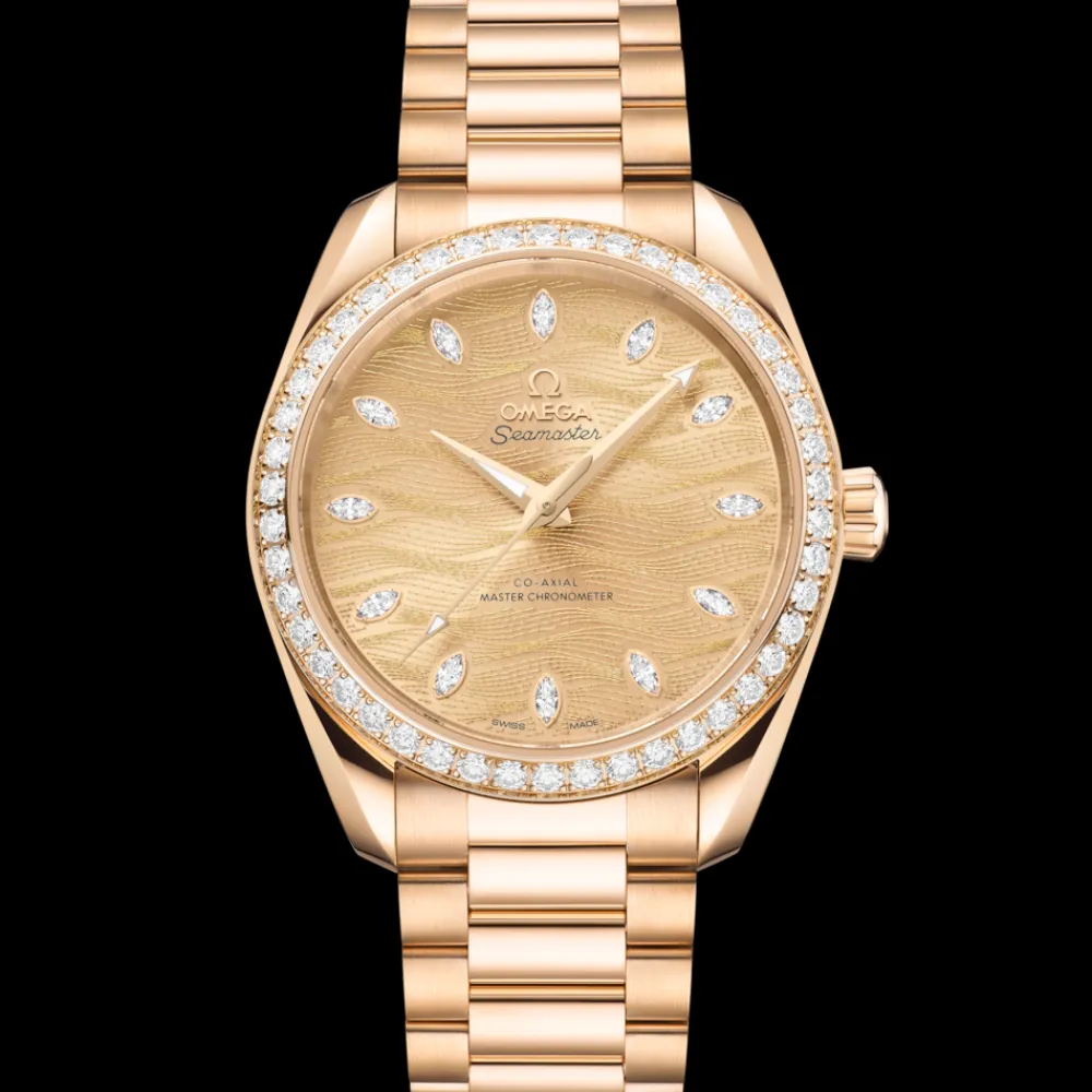 38 mm, Moonshine™ gold on Moonshine™ gold^OMEGA Best