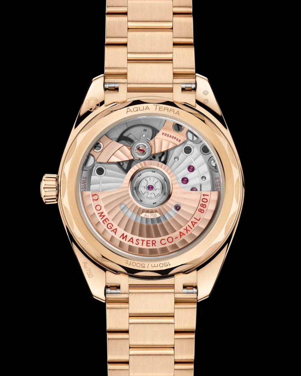 34 mm, Moonshine™ gold on Moonshine™ gold^OMEGA Hot