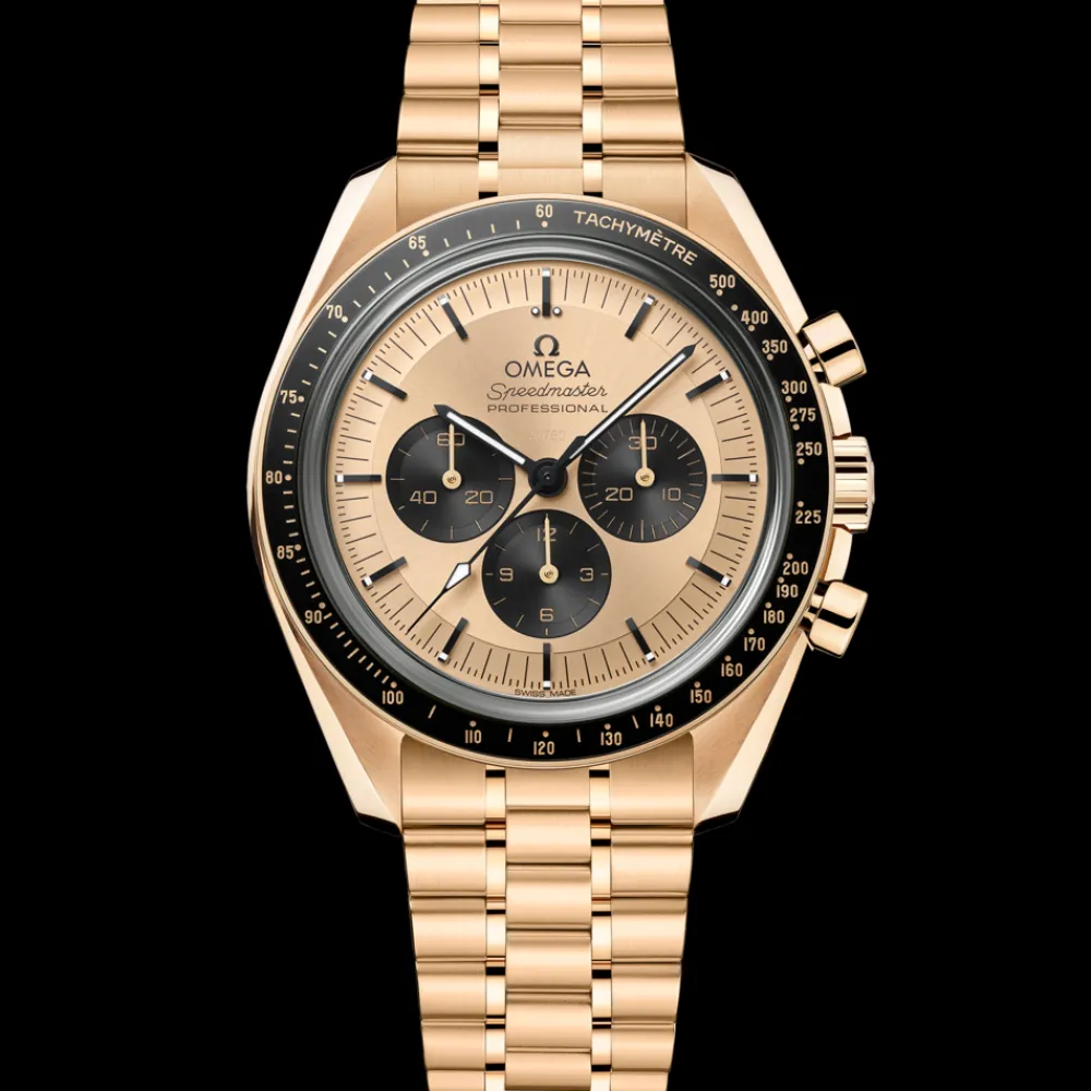 42 mm, Moonshine™ gold on Moonshine™ gold^OMEGA New