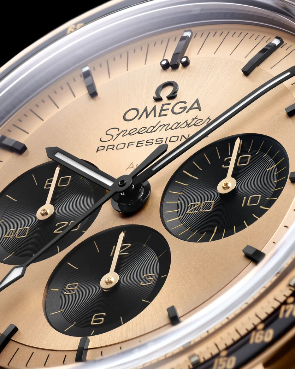 42 mm, Moonshine™ gold on Moonshine™ gold^OMEGA New