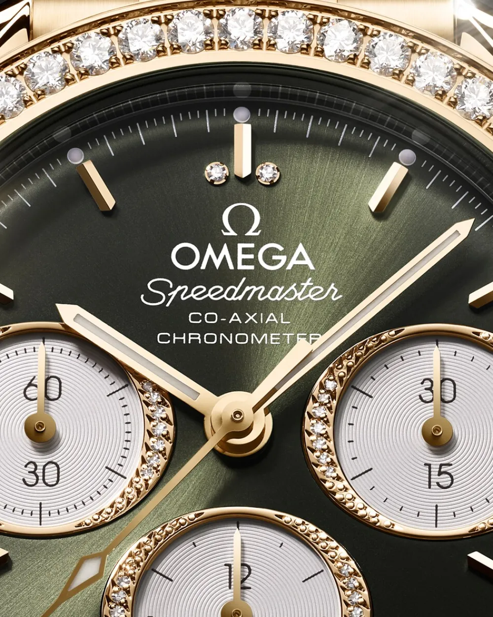 38 mm, Moonshine™ gold on Moonshine™ gold^OMEGA Fashion