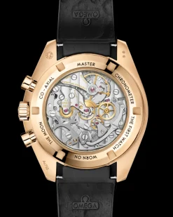42 mm, Moonshine™ gold on rubber strap^OMEGA Clearance