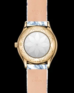 26 mm, Moonshine™ gold on toile de jouy^OMEGA Online