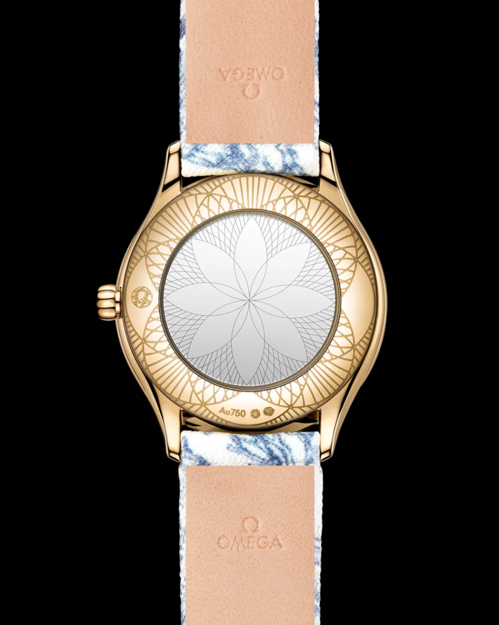 26 mm, Moonshine™ gold on toile de jouy^OMEGA Online