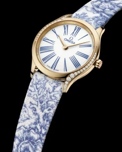 26 mm, Moonshine™ gold on toile de jouy^OMEGA Online