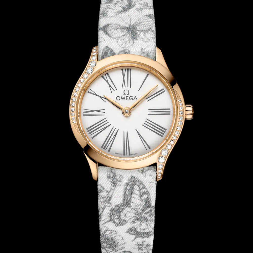 26 mm, Moonshine™ gold on toile de jouy^OMEGA Fashion