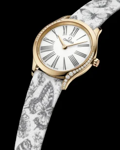 26 mm, Moonshine™ gold on toile de jouy^OMEGA Fashion