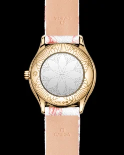 26 mm, Moonshine™ gold on toile de jouy^OMEGA Hot