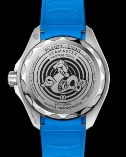 45.5 mm, O‑MEGASTEEL on rubber strap^OMEGA Discount