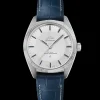 39 mm, platinum on leather strap^OMEGA Discount