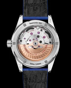 41 mm, platinum on leather strap^OMEGA Discount