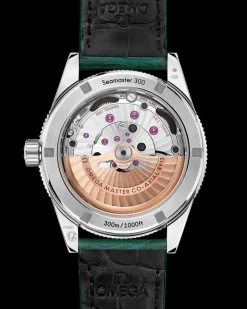 41 mm, platinum on leather strap^OMEGA Discount