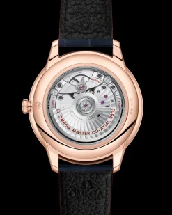 41 mm, Sedna™ gold on leather strap^OMEGA Clearance
