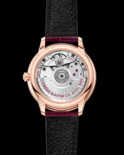 34 mm, Sedna™ gold on leather strap^OMEGA Outlet